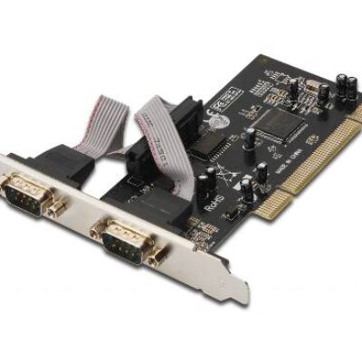 SCHEDA AGGIUNTIVA INTERFACCIA SERIALE PCI 9 POLI MASCHIO 2 PORTE