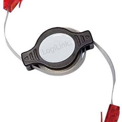CAVO PATCH CAT 5E  RETRATTILE 1,5 M  2 x RJ45