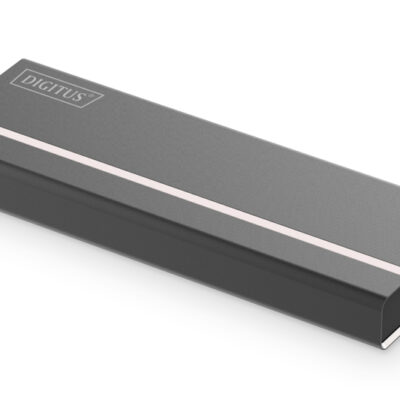 ALLOGGIAMENTO SSD ESTERNO USB TYPE-C 3.1 M.2 (NVME) SENZA ATTREZZI, ALLOGGIAMENTO IN ALLUMINIO, KEY M O KEY B+M