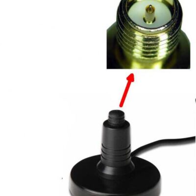 CAVO PROLUNGA COASSIALE CM 75 CON BASE A MONTAGGIO MAGNETICO PER ANTENNA WIRELESS WLAN