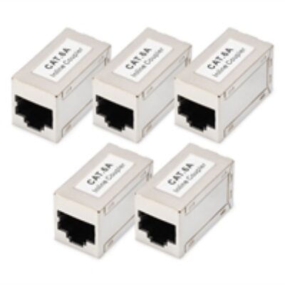 Accoppiamento modulare CAT 6A, schermato – 5 pezzo