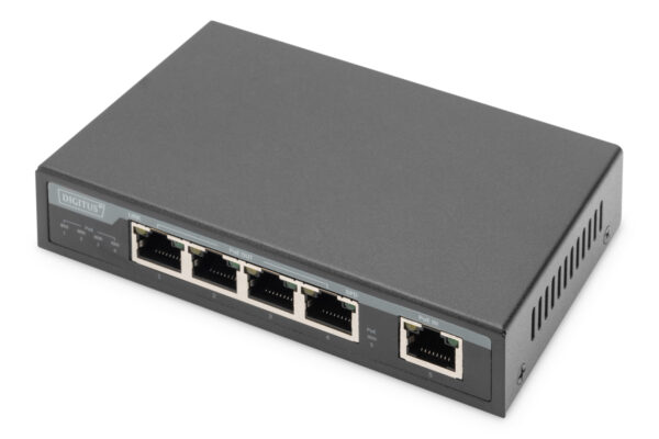 Estensore 4 Porte Gigabit 4PPoE Extender, 802.3at, 60 W