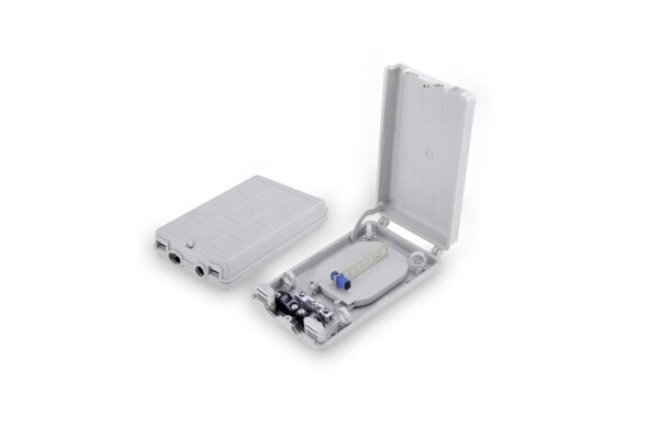 BOX DISTRIBUZIONE FIBRA OTTICA PER 8 CONNETTORE SC SIMPLEX DIGITUS