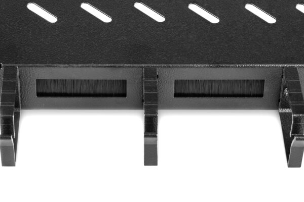 RIPIANO PER ARMADI RACK 19" CON GESTIONE CAVI PER ARMADI 800 MM COLORE NERO
