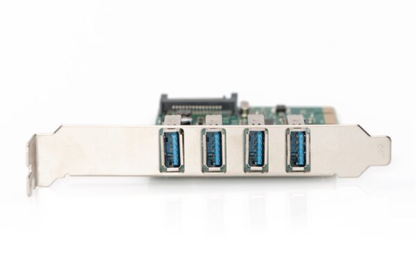 SCHEDA AGGIUNTIVA PCI-EXPRESS 4 PORTE USB 3.0