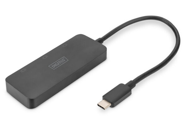 DIGITUS Hub video MST a 3 porte (USB-C -> 3 DisplayPort)