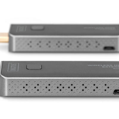 SET DISPOSITIVI WIRELESS HDMI PER PRESENTAZIONI 1-1 CON TRASMETTITORE + RICEVITORE 50 MT FULL HD DIGITUS