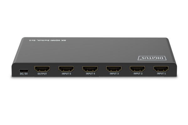 SWITCH HDMI 5x1 8K/60Hz (4:4:4), HDR, HDCP2.3