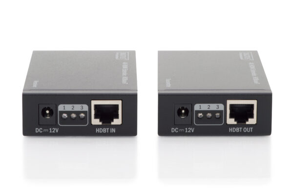 ESTENSORE HDMI 4K SU DI CAVO DI RETE HDBaseT RICEVITORE + TRASMETTITORE