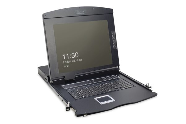 Console modulare con TFT da 17" (43,2 cm) e touchpad