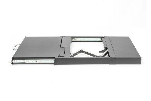 Console KVM modulare HD LCD con TFT da 17", connessione KVM HDMI a 8 porte, touchpad, layout tastiera italiana