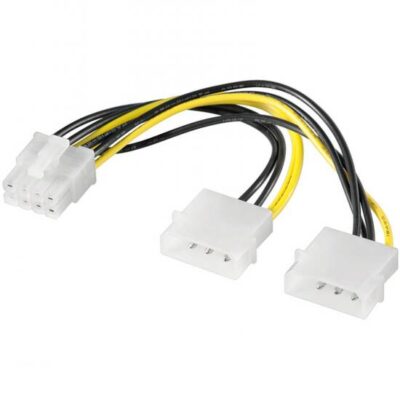 CAVO INTERNO ALIMENTAZIONE PCI EXPRESS 8 POLI – 2 X 5,25