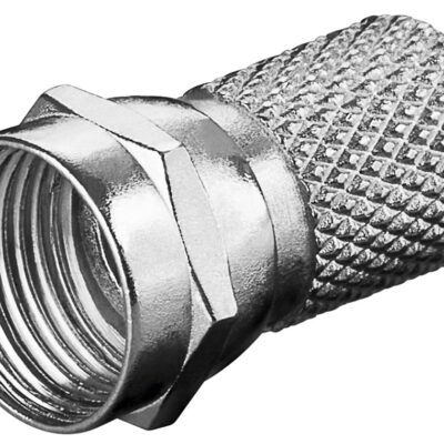 CONNETTORE ANTENNA TIPO “F” 7 MM ZINCO