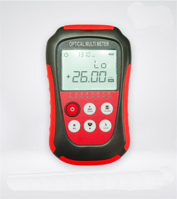 OPTICAL POWER METER 10mW RED LIGHT -70/+6dB DRY BATTERY