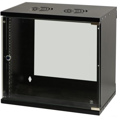 ARMADIO RACK 19″ 9 UNITA’ (A)485 X (L)500 X (P)320 NERO