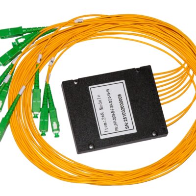 BOX PLC SPLITTER CON CONNETTORI SC APC 2 IN E 8 OUT MT 1.5