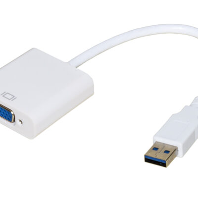 ADATTATORE USB 3.0 MASCHIO A VGA FEMMINA