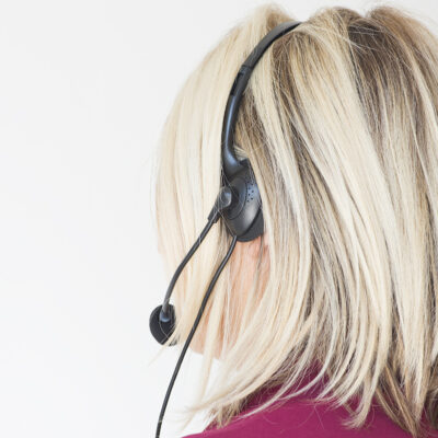 CUFFIA CON MICROFONO ORIENTABILE, CONNETTORE 2 X 3,5 MM E CONTROLLO VOLUME