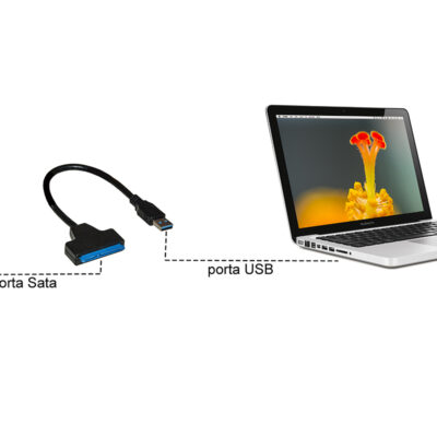 ADATTATORE USB 3.0 – SATAIII PER SSD/HDD 2,5.