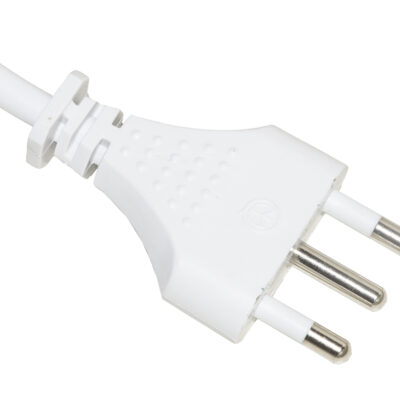 MULTIPRESA 5 PRESE UNIVERSALI ITA/SCHUKO 10/16 A – SPINA 16 A CON INTERRUTTORE CAVO MT 5 COLORE BIANCO