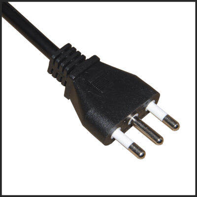 MULTIPRESA 5 PRESE UNIVERSALI ITA/SCHUKO 10/16 A – SPINA 16 A CON INTERRUTTORE COLORE NERO