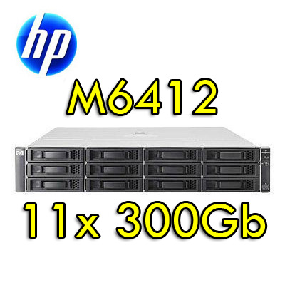 (REFURBISHED) Storage HP M6412A Fibre Channel Drive Enclosure AG638-63011 con 3.6 Tera 12x300Gb