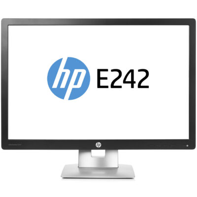 (REFURBISHED) Monitor HP EliteDisplay E242 24 Pollici LED Full-HD Black-Silver