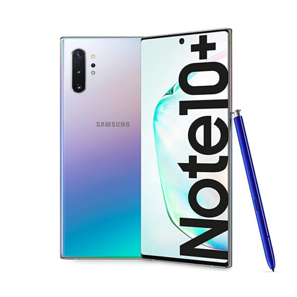 (REFURBISHED) Smartphone Samsung Galaxy Note 10+ SM-N975F 6.8 FHD 12Gb RAM 256Gb 16MP Silver