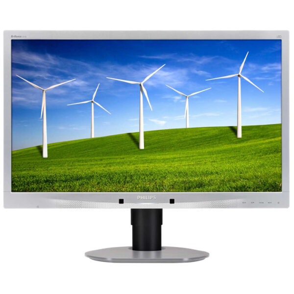 (REFURBISHED) Monitor Philips Brilliance 241B4L 24 Pollici Full HD LED 1920 x 1080 Silver-Black