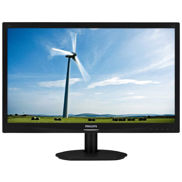 (REFURBISHED) Monitor PC LCD Philips 241S4 24 Pollici 1920x1080 FHD Wide VGA DVI Black