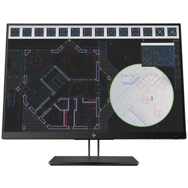 (REFURBISHED) Monitor HP Z24i G2 24 Pollici 1920X1200 USB VGA DVI HDMI DP Black
