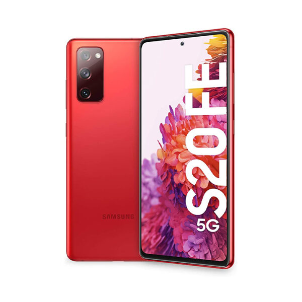 (REFURBISHED) Smartphone Samsung Galaxy S20 FE SM-G780F 128GB 6.5" SAMOLED 12MP Red [Grade B]