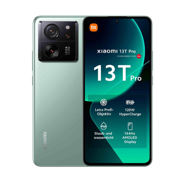 (REFURBISHED) Smartphone Xiaomi 13T Pro 5G 512GB 6.6" AMOLED 50MP Green [Grade A]