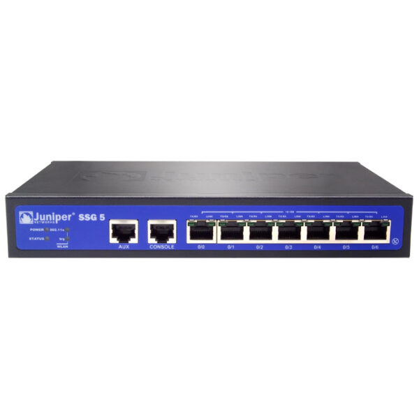 (REFURBISHED) Juniper SSG 5 firewall 7 Port (hardware) 0,09 Gbit/s