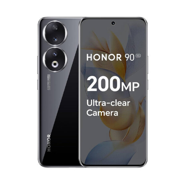 (REFURBISHED) Smartphone Honor 90 5G 512GB 6.7" OLED 200MP Black [Grade A]