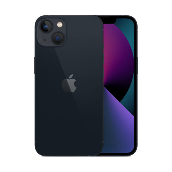 (REFURBISHED) Apple iPhone 13 256GB Midnight MLQ63F/A 6.1" Mezzanotte [Grade B]
