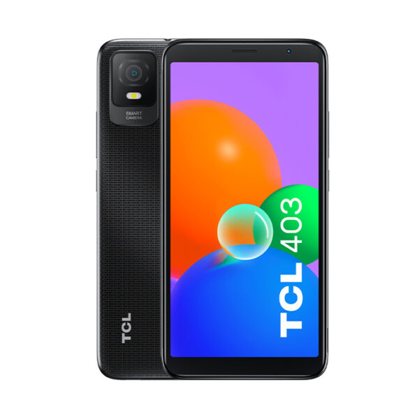 (REFURBISHED) Smartphone TCL 403 32GB 6" TFT LCD 8MP Prime Black [Grade A]