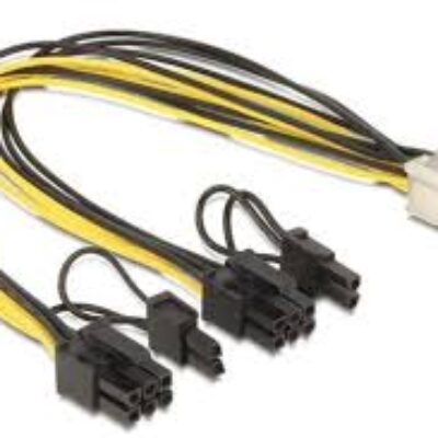 CAVO ALIMENTAZIONE PCI EXPRESS 6 POLI – 2 X 8 POLI MASCHIO
