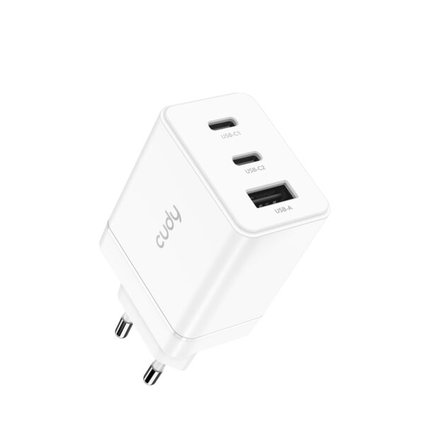 Caricabatterie GaN a 3 porte da 67 W